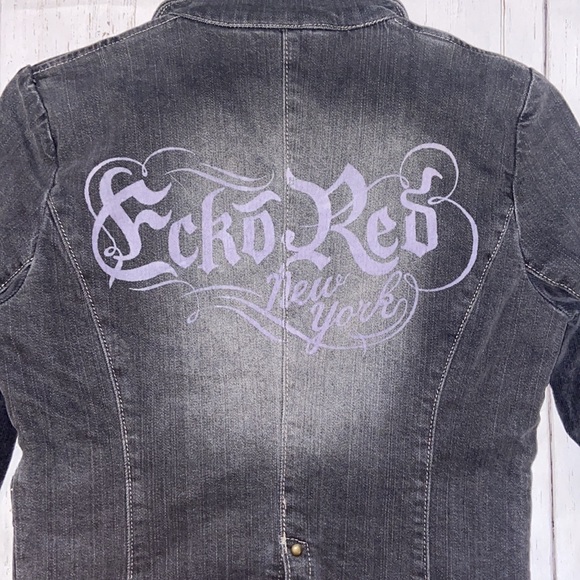 Eckored Denim Jean Jacket - Picture 1 of 10